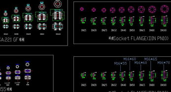 管閥件圖集cad圖紙下載 949.48k,dwg格式 機械cad圖紙